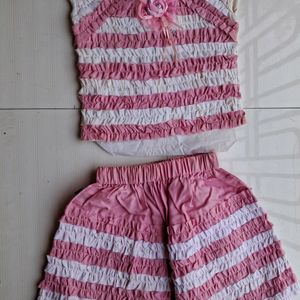 SUMMER FASHION SKIRT AND TOP (4-5 Years)