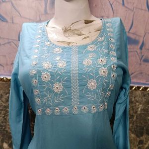 Kurta  Embroidery Resham Work