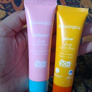 Combo Of 2 Mini Aqualogica Sunscreen