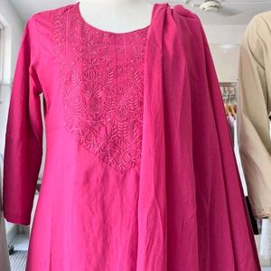 High Quality Pure Cotton Salwar Set