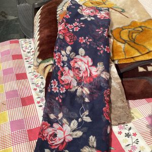 Beautiful Cotton Line Printed Stole