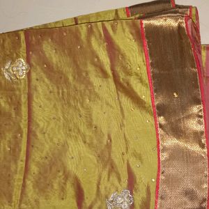 Double Colour Shade Saree