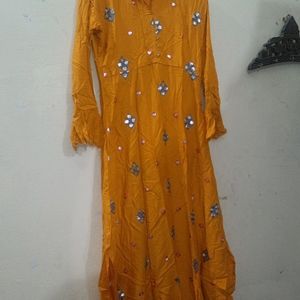 Yellow Kurti