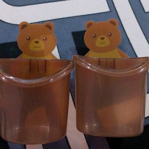 Teady Bear 🐻shape Toothbrush Holder