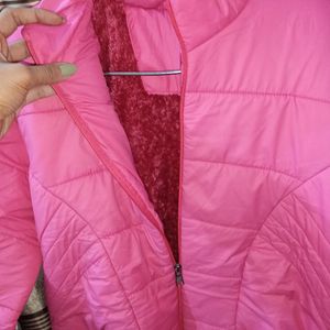 Beautiful Pink Overcoat For Women Girls