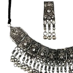 Oxidised Jewellery Set