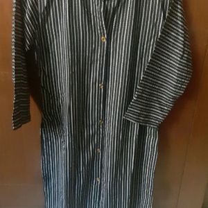 Black Lining Kurta