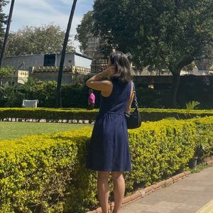 Navy Blue Dress