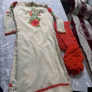 Kurta Set Orange