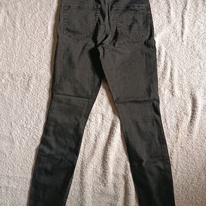 Charcoal High Waist Jeans