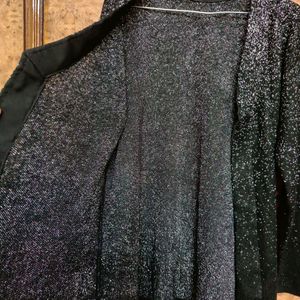 Shimmery Partywear Jacket style shrug