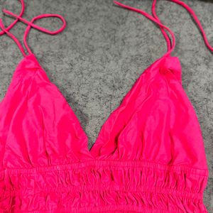 Rose Pink Bralette Top