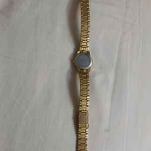 Golden Women's Watch