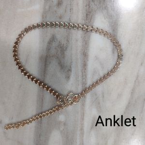 Combo Of Anklet & Bracelet, Hairpin Free