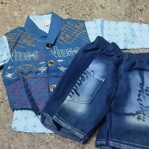 Baby Boy Shirt Pant Set