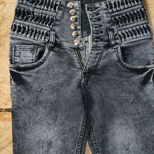 Denim High Waist Jeans