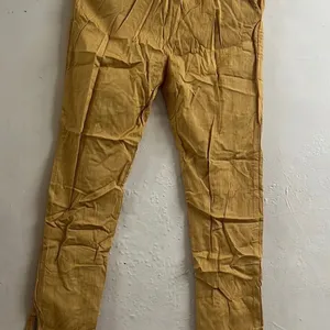 On Sale Mustard Color Pants Size L