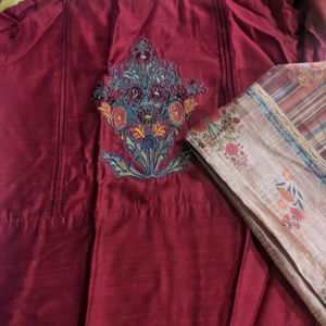 Shree Kurti With Dupatta