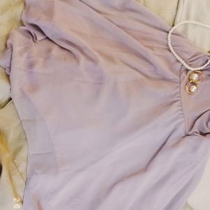 Mermaid Style, Muted Lilac Dress