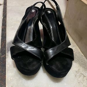 Women Black Sandals