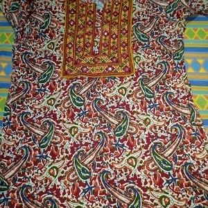 Jaipuriya Print Tunic For Women