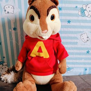 Chipmunks Alvin and Theodore set of 2 PC Soft Toys