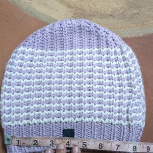 Lavender Wool Beanie