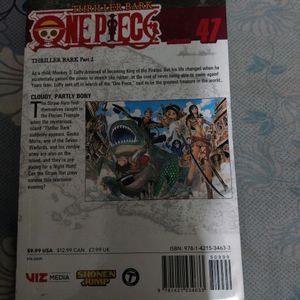 ONE PIECE ANIME MANGA VOLUME 47 THRILLER BARK