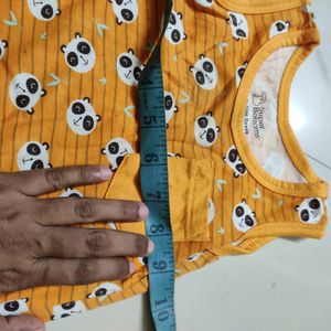 1-2 year A line dress for girl babies