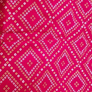 Pink Dress Material 2.5meters Rayon