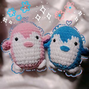 Crochet Penguin Plushie
