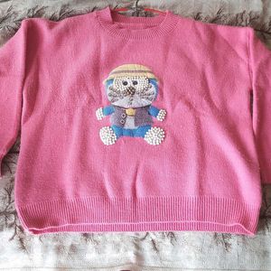 Beautiful Woolen Top Sweater  Size - XXL