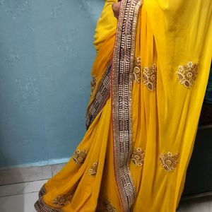 Beautiful Gota Patti Saree