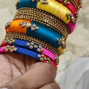 Silk Thread Bangles