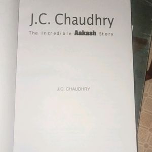 Aakash Head Jc Chaudhary Motivational Book