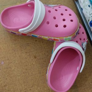 Pink CROCS