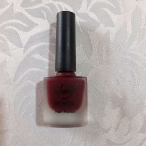 Lady Fashion Maroon Nail Polish