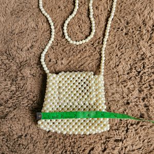 Asthetic Small Pearl Sling Bag