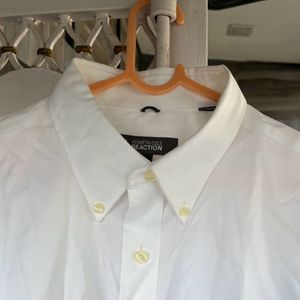 Mens Premium White Shirt (pure Cotton)