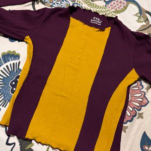 Full Sleeves Top With Gryffindor Combination