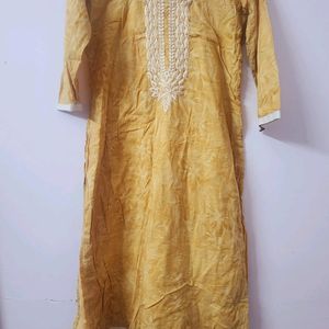 Cotton Suit Cream Colour