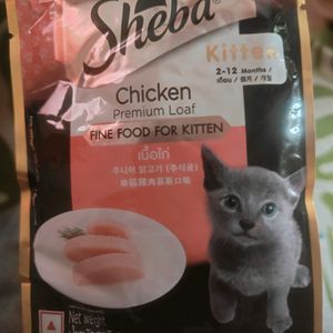 Sheba Kitten Wet Food Chicken Loaf Flavour