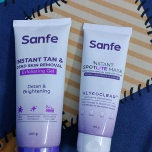 Sanfe Instant tan and Dark patch remover