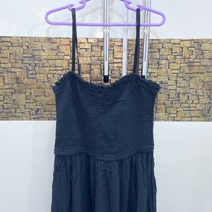 maxi dress black colour