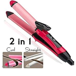 Nova 2 In 1 Curler + Straightener