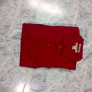 Red Color Men's  Shirts