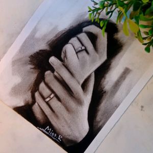 Ring 💍 Ceremony Art Work Handmade Draw