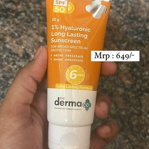 1%Hyaluronic Long Lasting Sunscreen