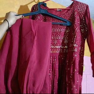 Festive Season Sell Nairacut 2pc Set Kurta Palazzo