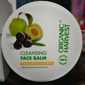 Brand New Cleansing Face Balm From Organic Harvest